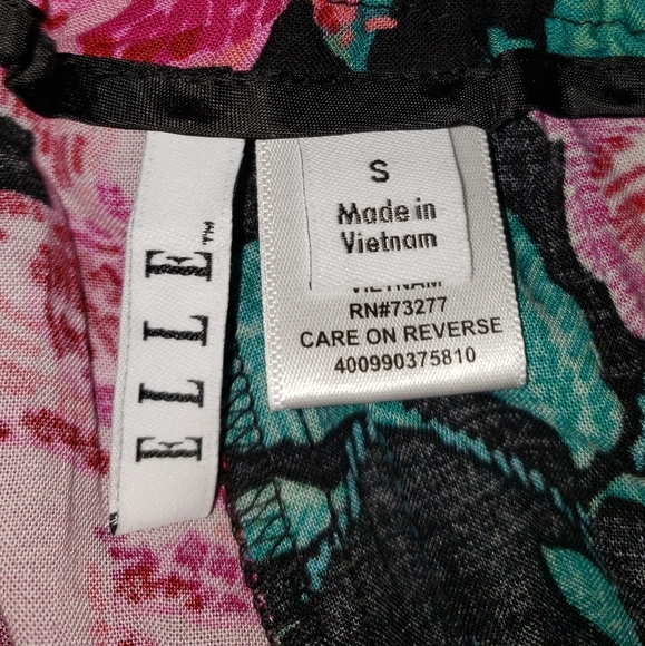 ELLE Wide-Leg Floral Pants - Tropical Treasure - Picture 6 of 7